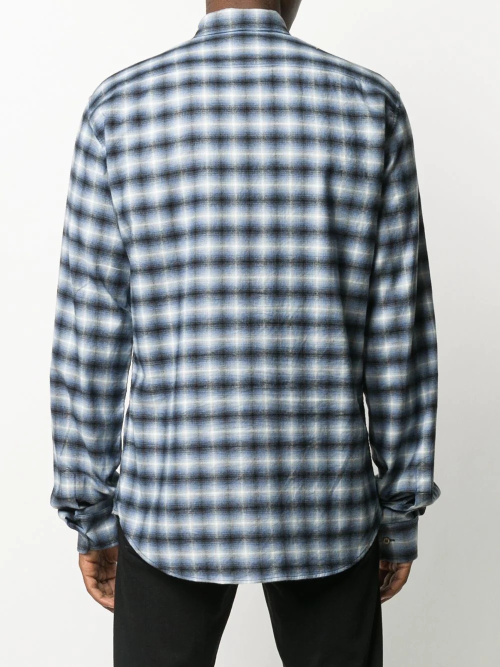 plaid long-sleeve shirt - 4