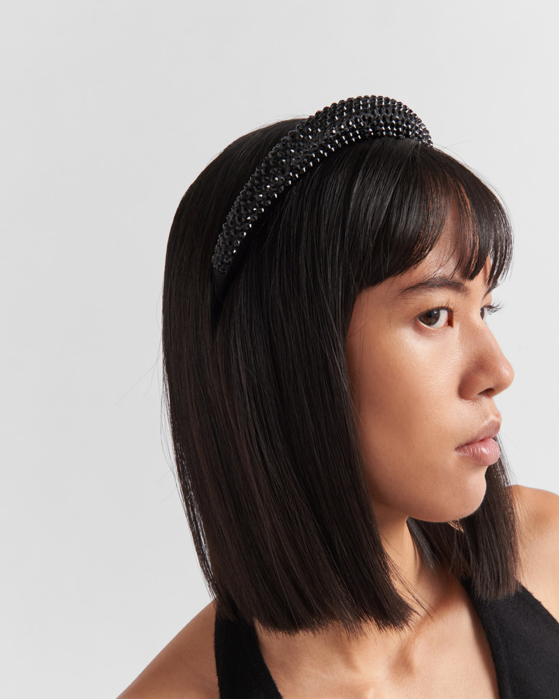 Prada Satin Hairband outlook