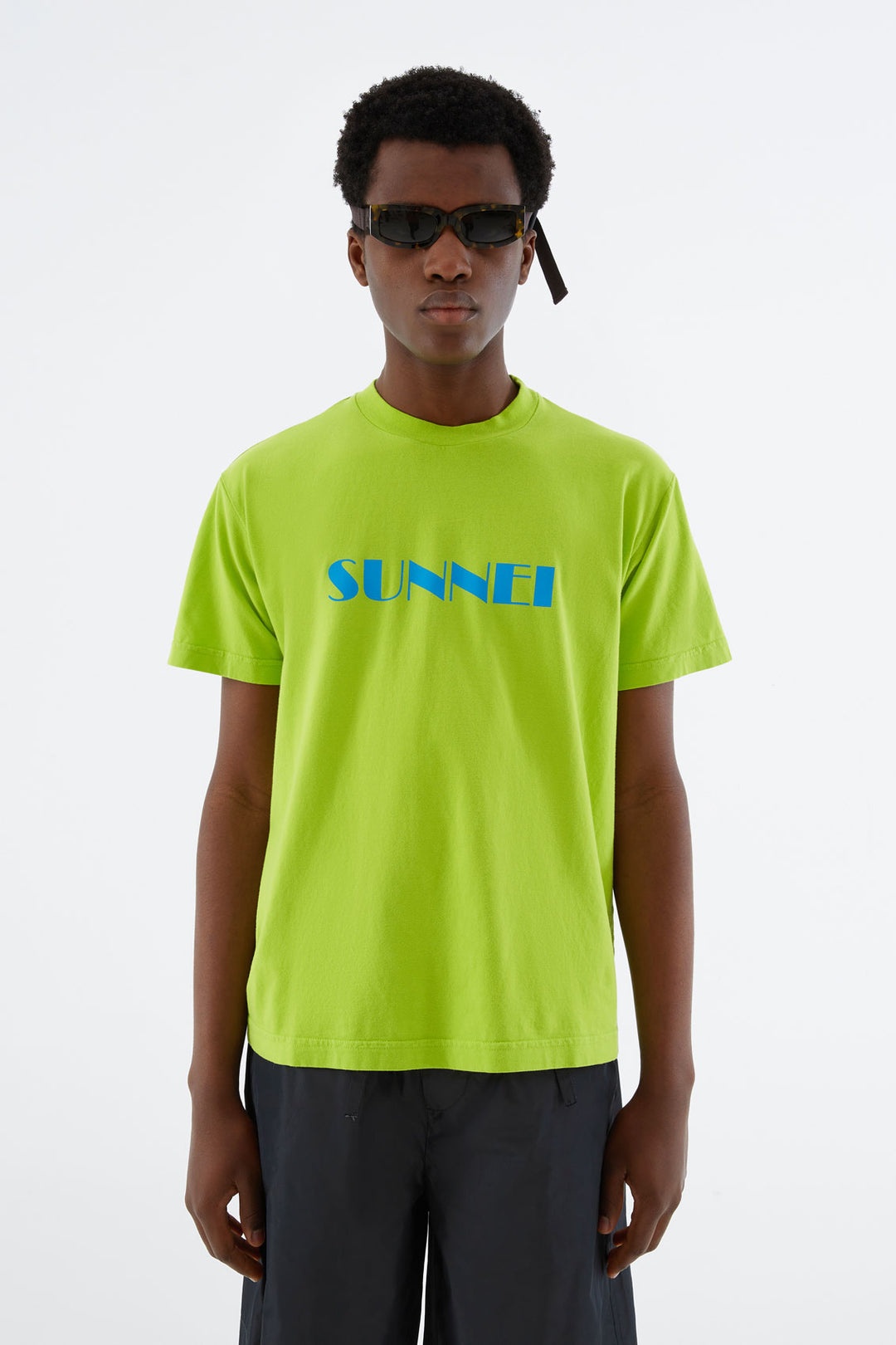 LIGHT GREEN T-SHIRT WITH LOGO - 2