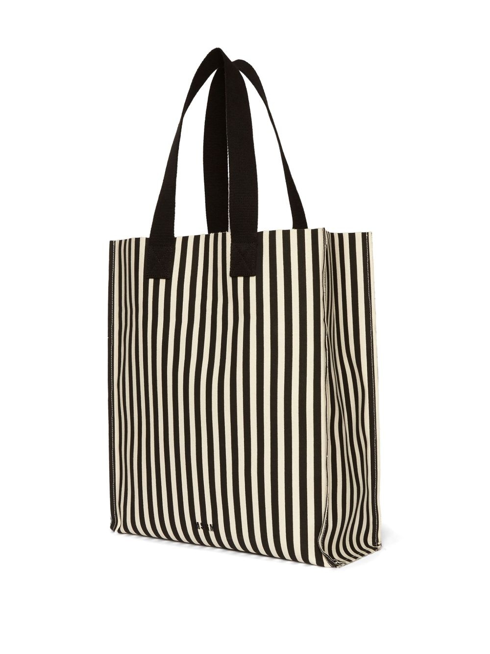 striped tote bag - 4