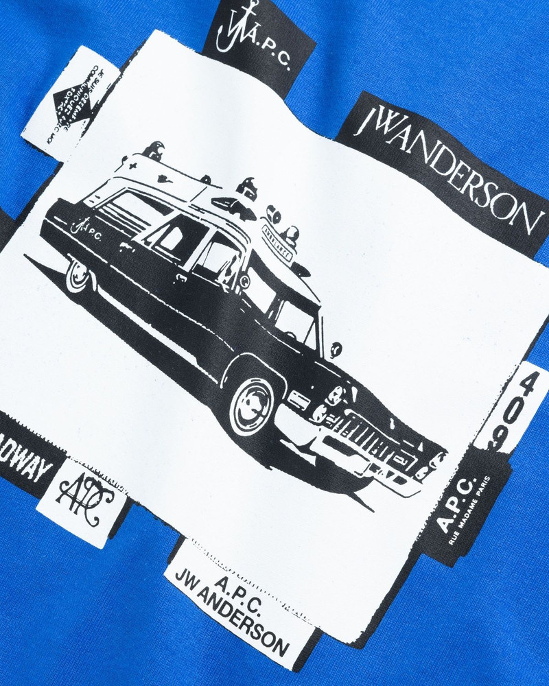 A.P.C. x J.W. Anderson – T-Shirt Jo Blue 6