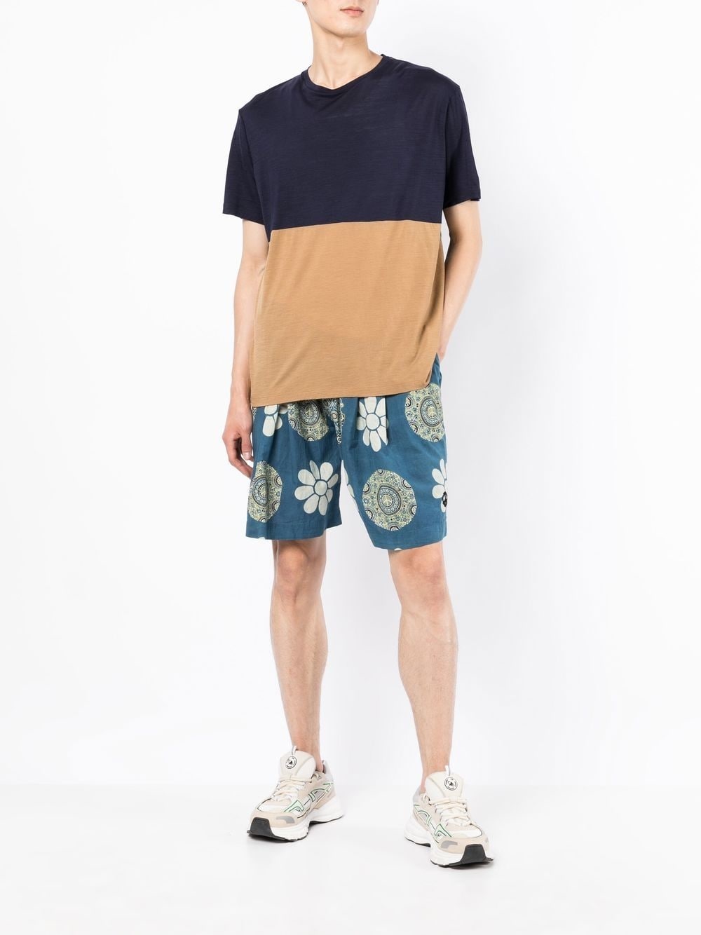 Bridge recycled cotton shorts - 2