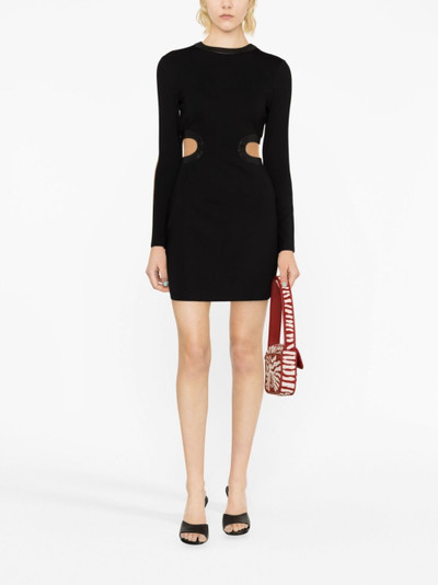 STAUD Dolce cut-out minidress outlook