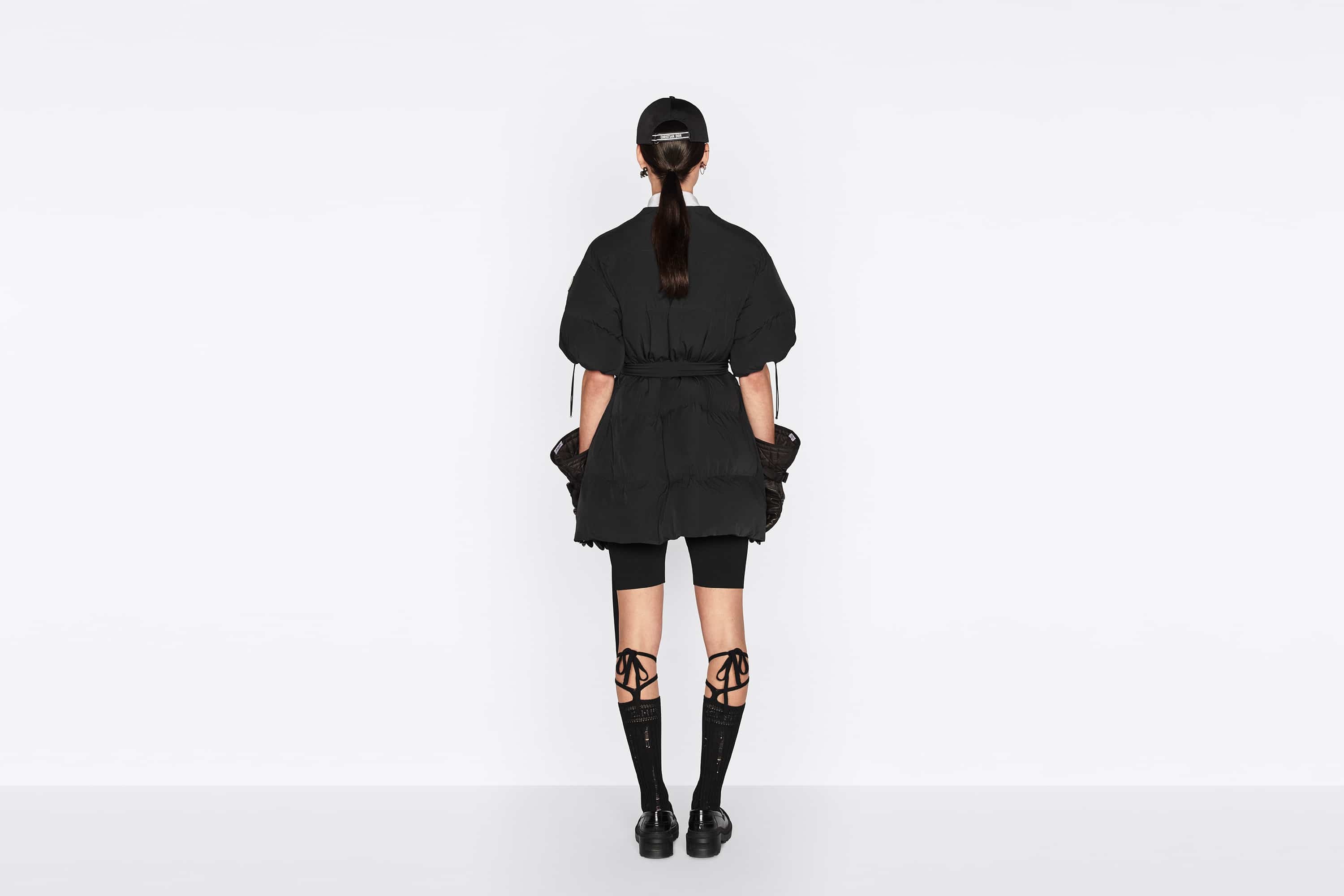 DiorAlps Mid-Length Puffer Jacket with Belt - 4