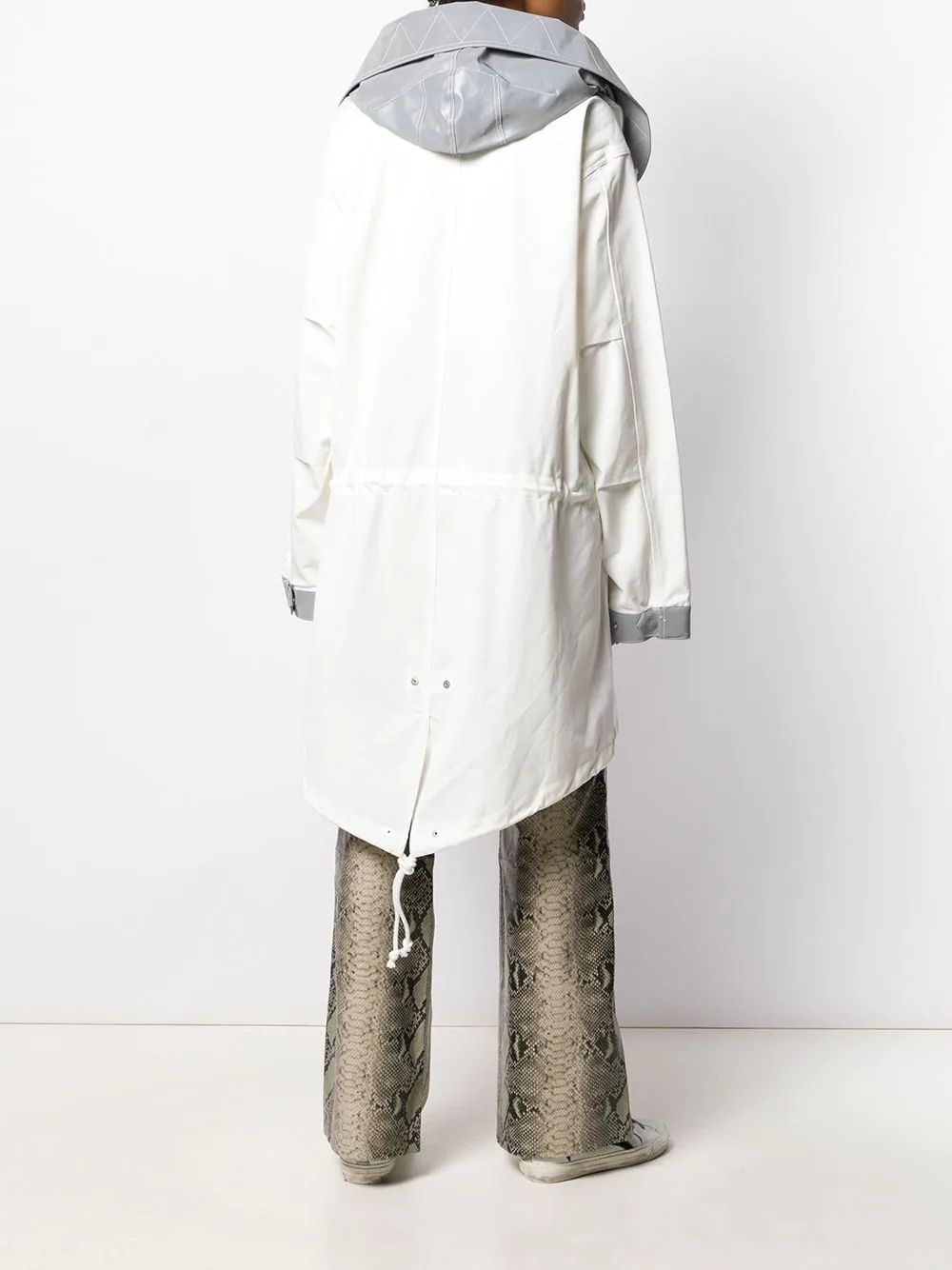 oversized hooded coat - 4