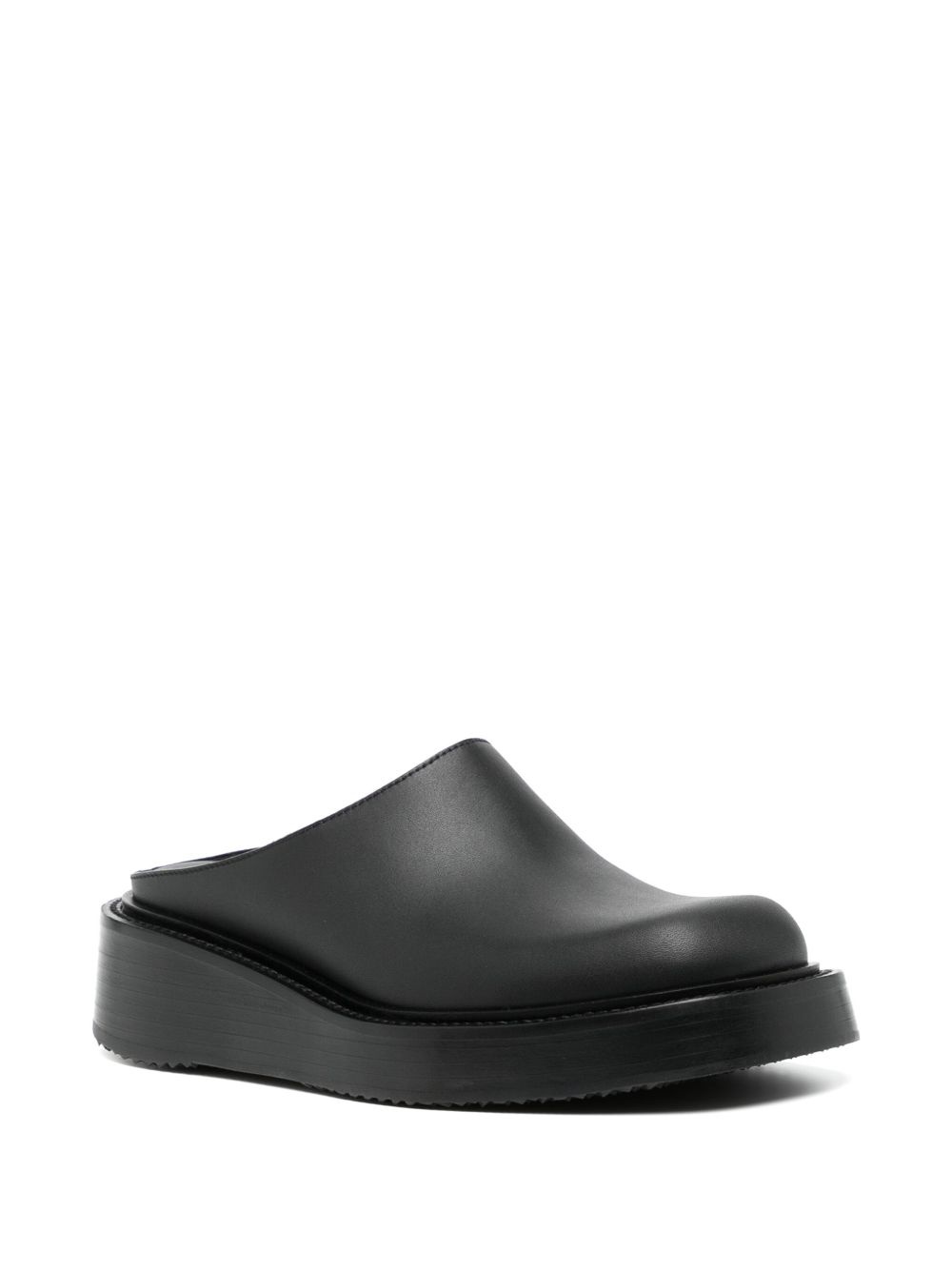 サンダル・ミュール Alexander Wang Dark Grey Leather Riot Mules Alexander Wang Mules for Women - Shop on FARFETCH