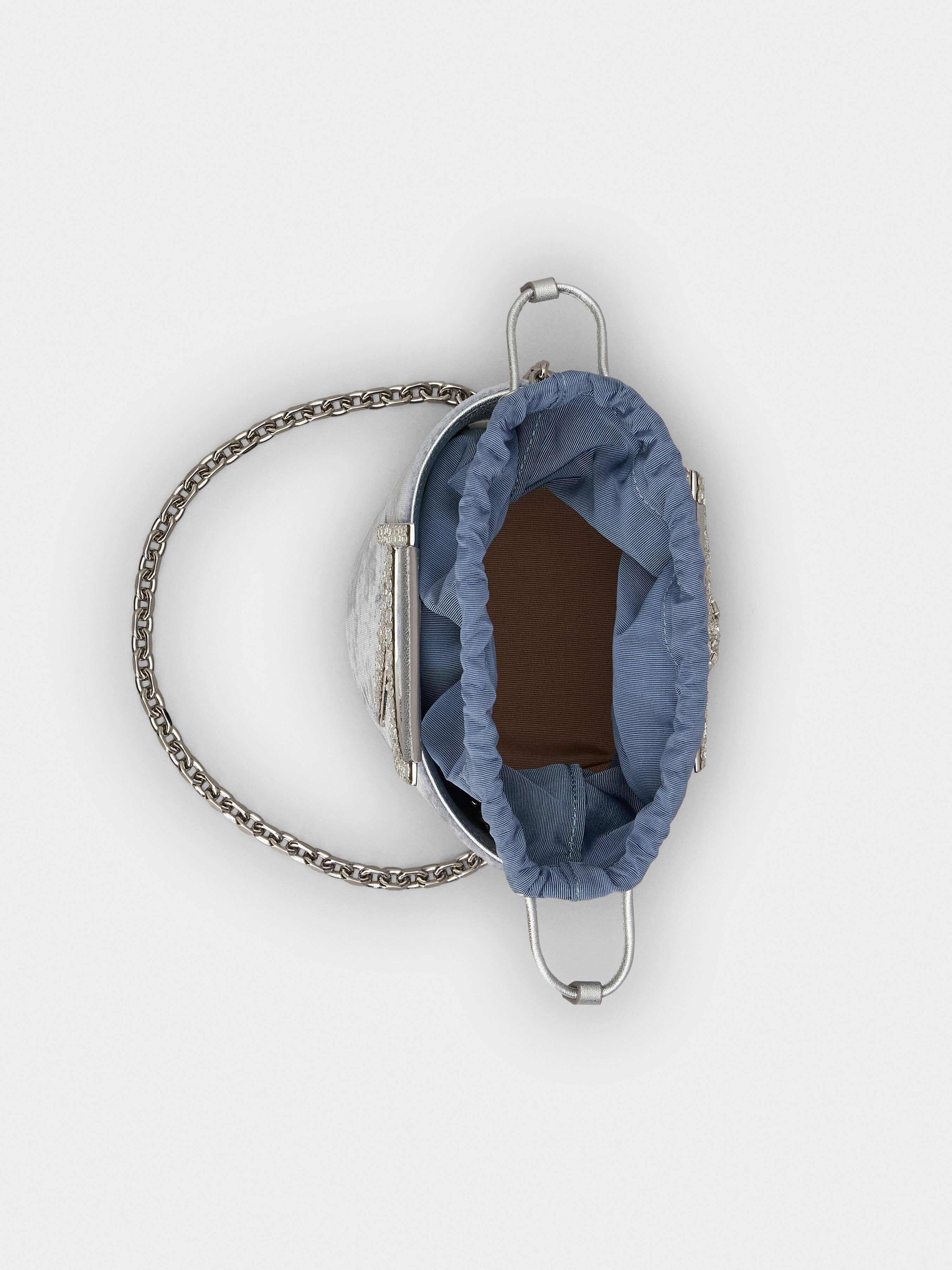 RV Strass Constellation Mini Bag in Velvet - 8