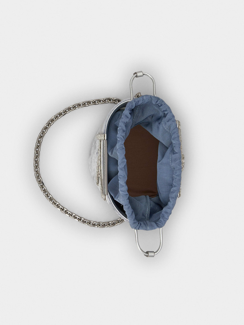 RV Strass Constellation Mini Bag in Velvet 8