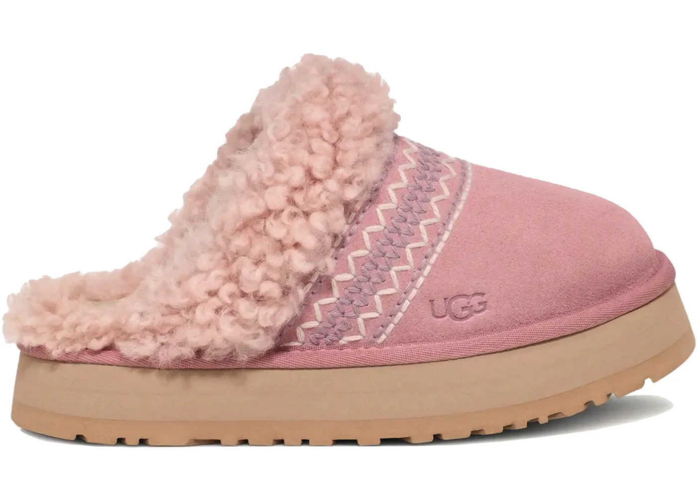 UGG Disquette Atherson Slipper Rose Grey (Women's) - 1