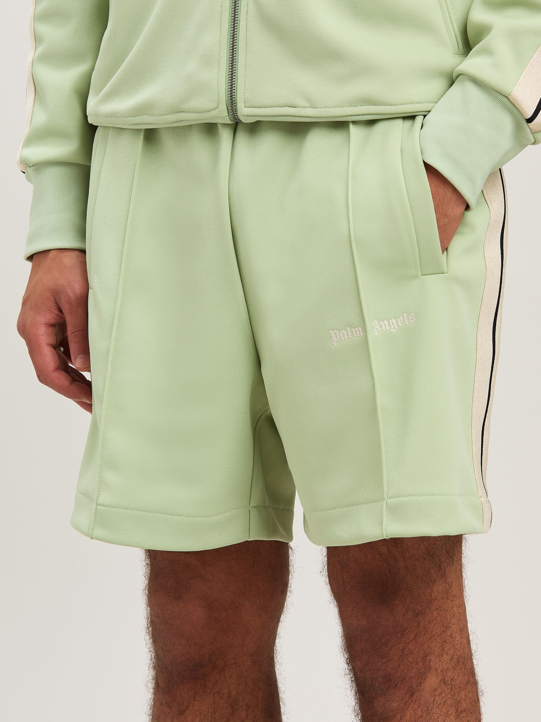 Embroidered Logo Track shorts - 6