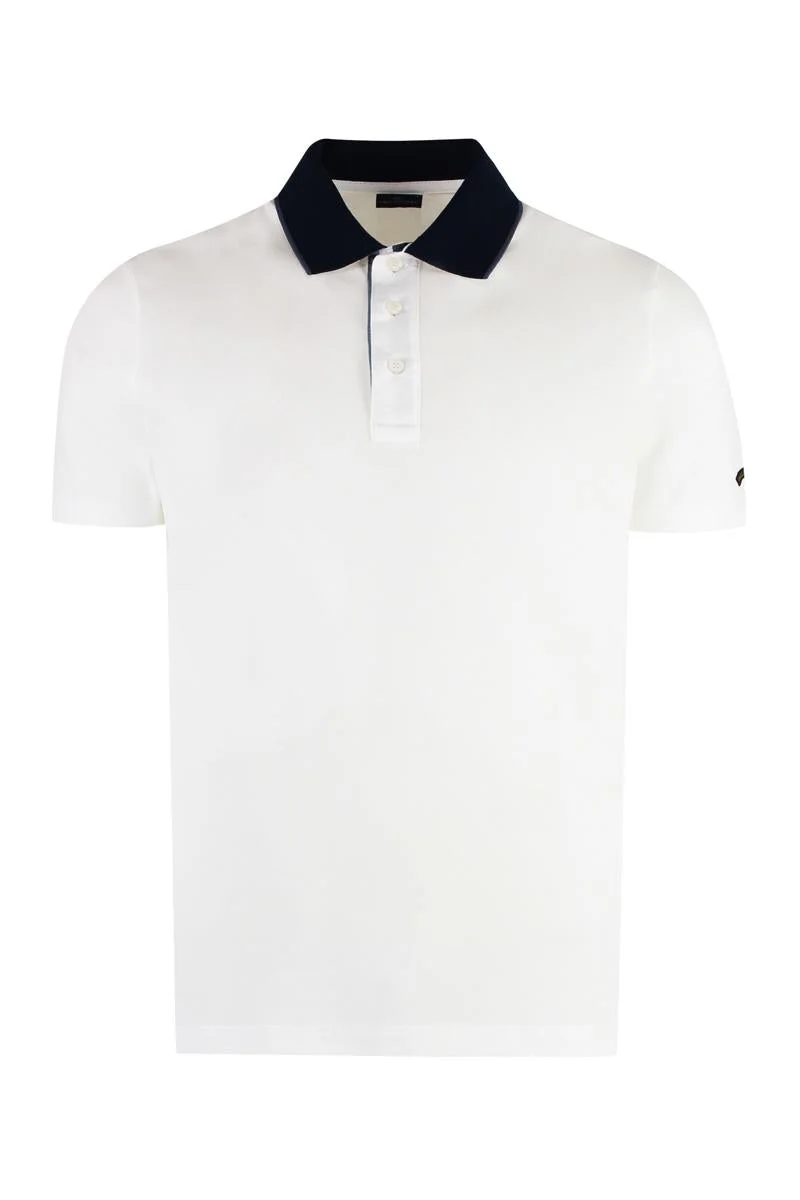 Paul & Shark Short Sleeve Cotton Polo Shirt - 1