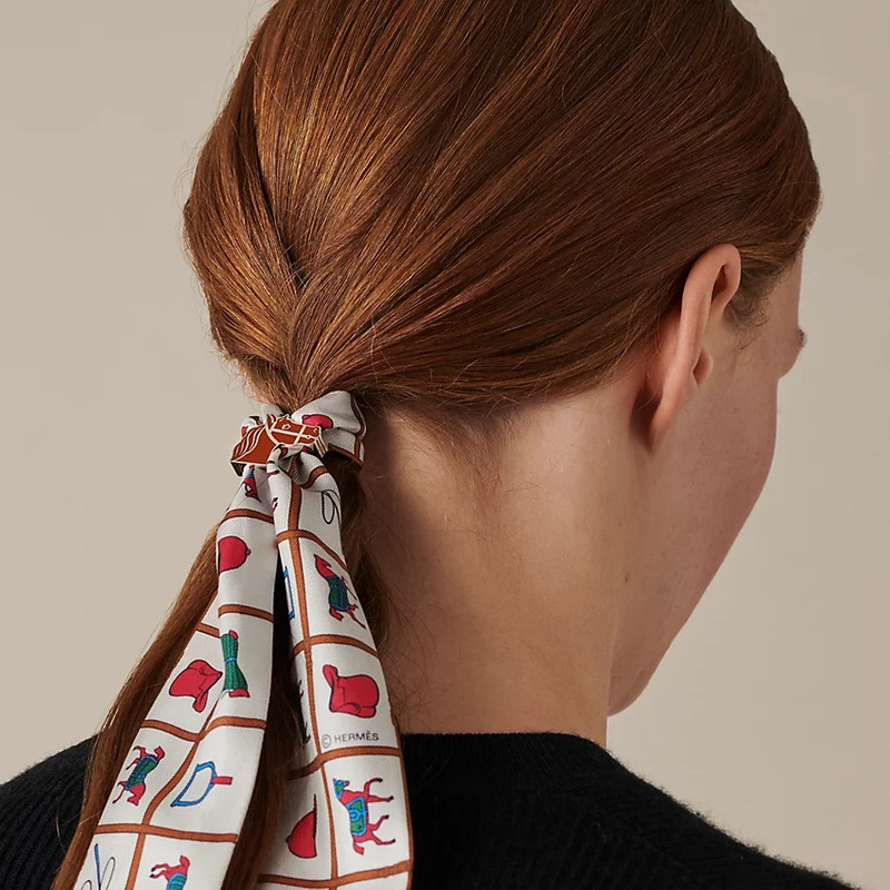 Hermès Quadrige twilly ring outlook