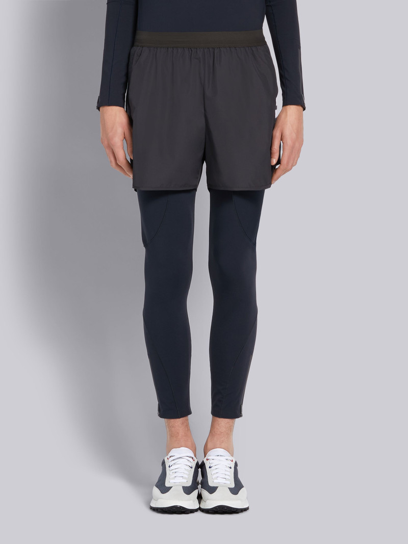 Charcoal Flyweight Tech 4-Bar Running Shorts 1