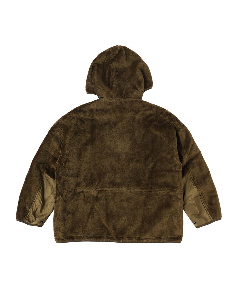 visvim GREELY COMBAT PARKA F.Z. KHAKI | REVERSIBLE