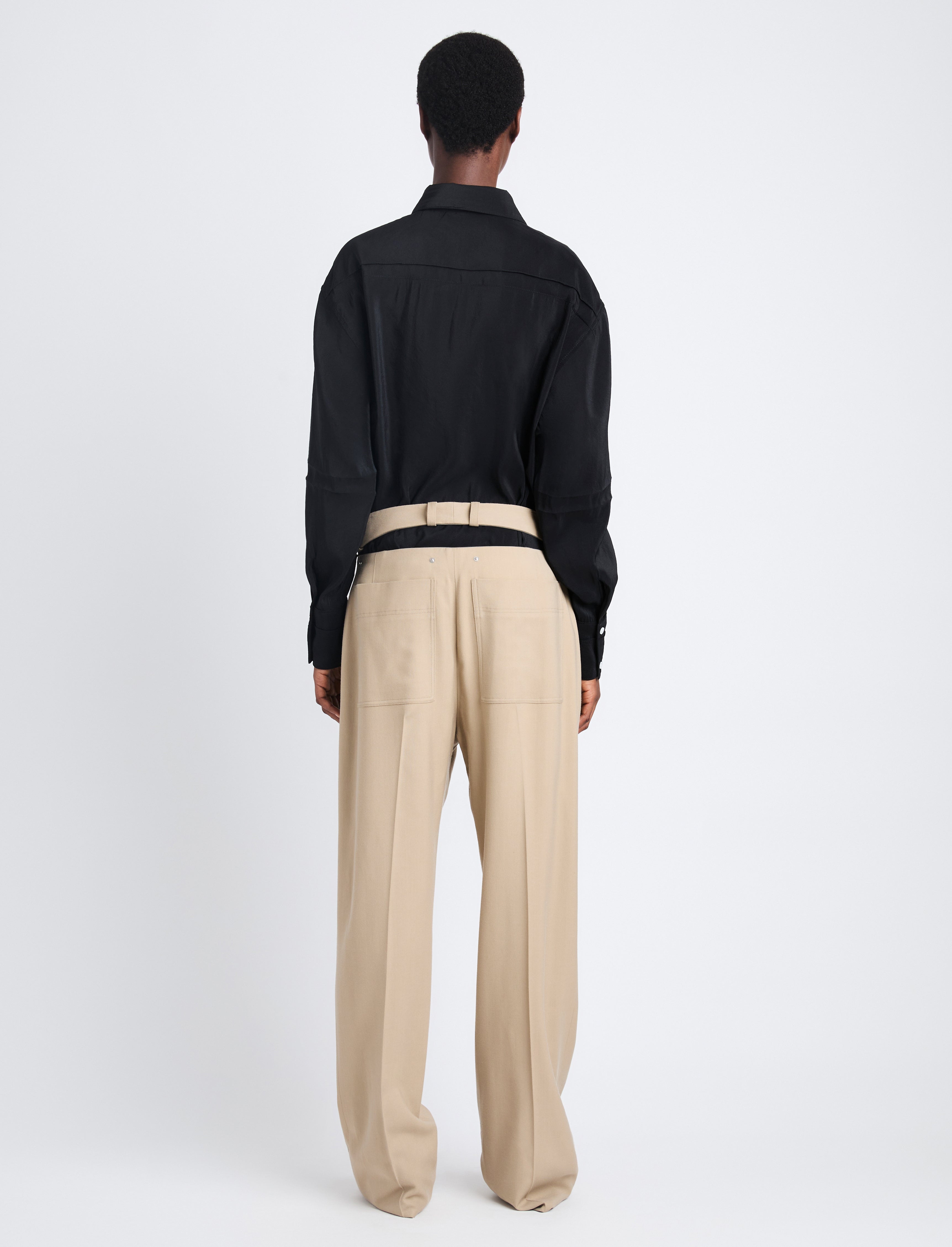 Otis Pant in Viscose Wool - 4