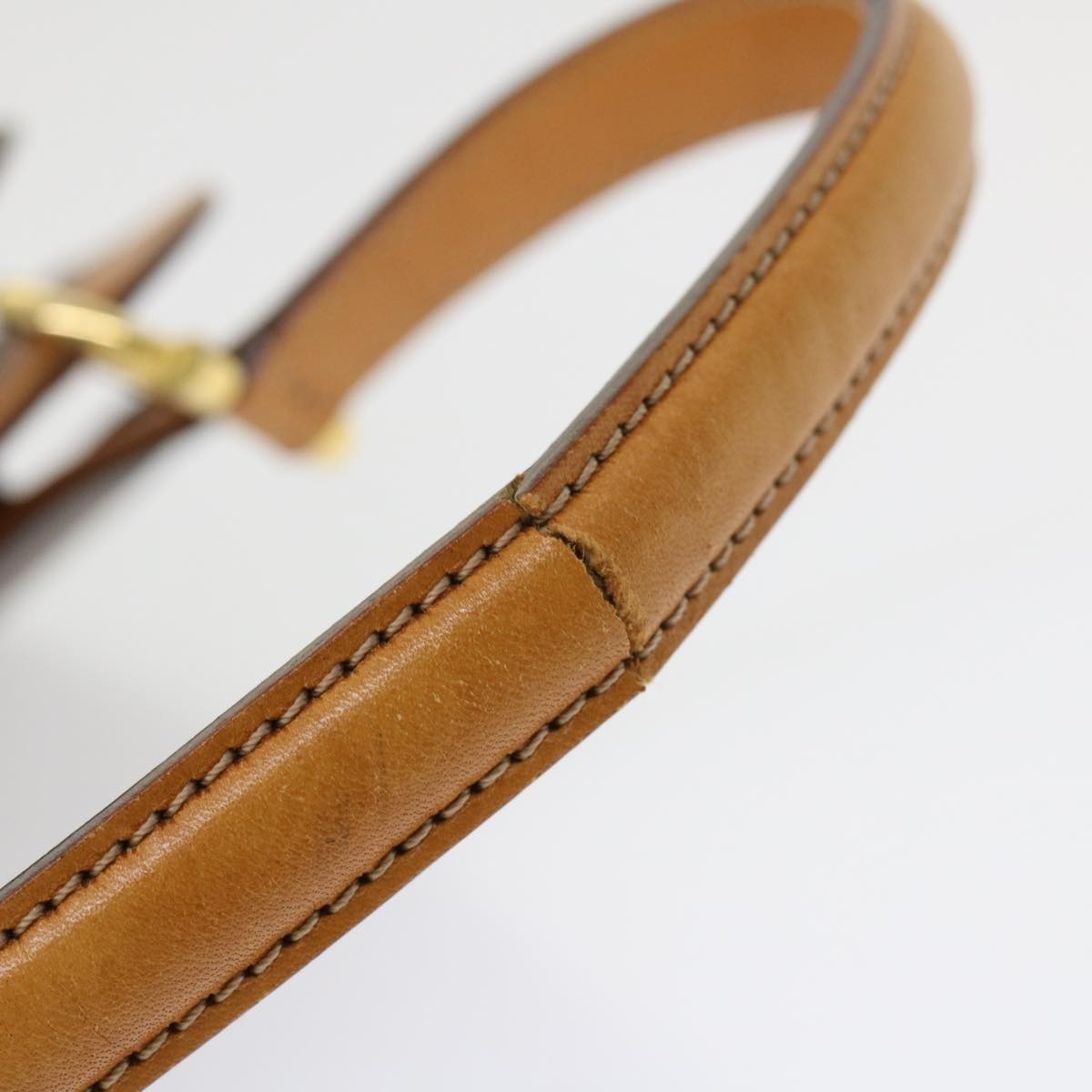 CELINE Macadam Canvas Hand Bag Pvc Leather Brown - 8