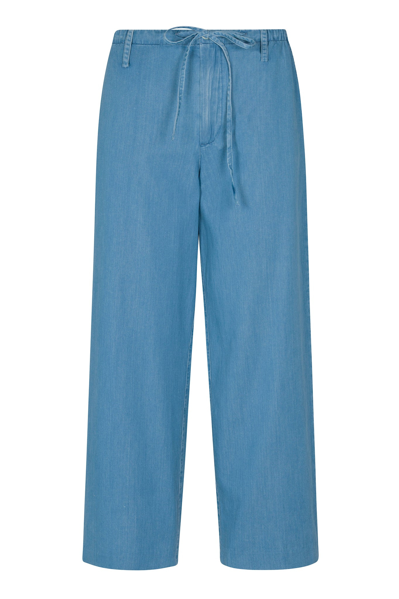 DANIELLE CHAMBRAY AMALFI PANTS - 8