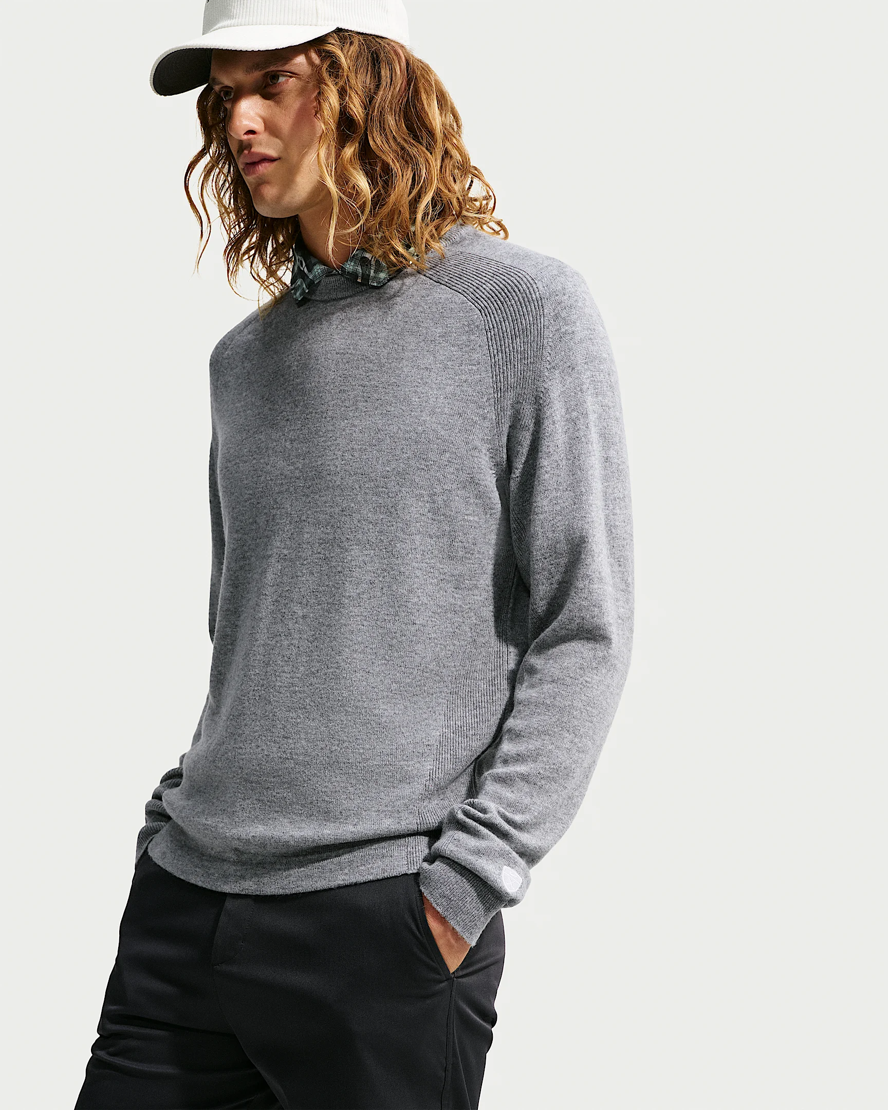 Nike Tailored Performance Men's Crew-Neck Golf Crew-Neck Top - 1