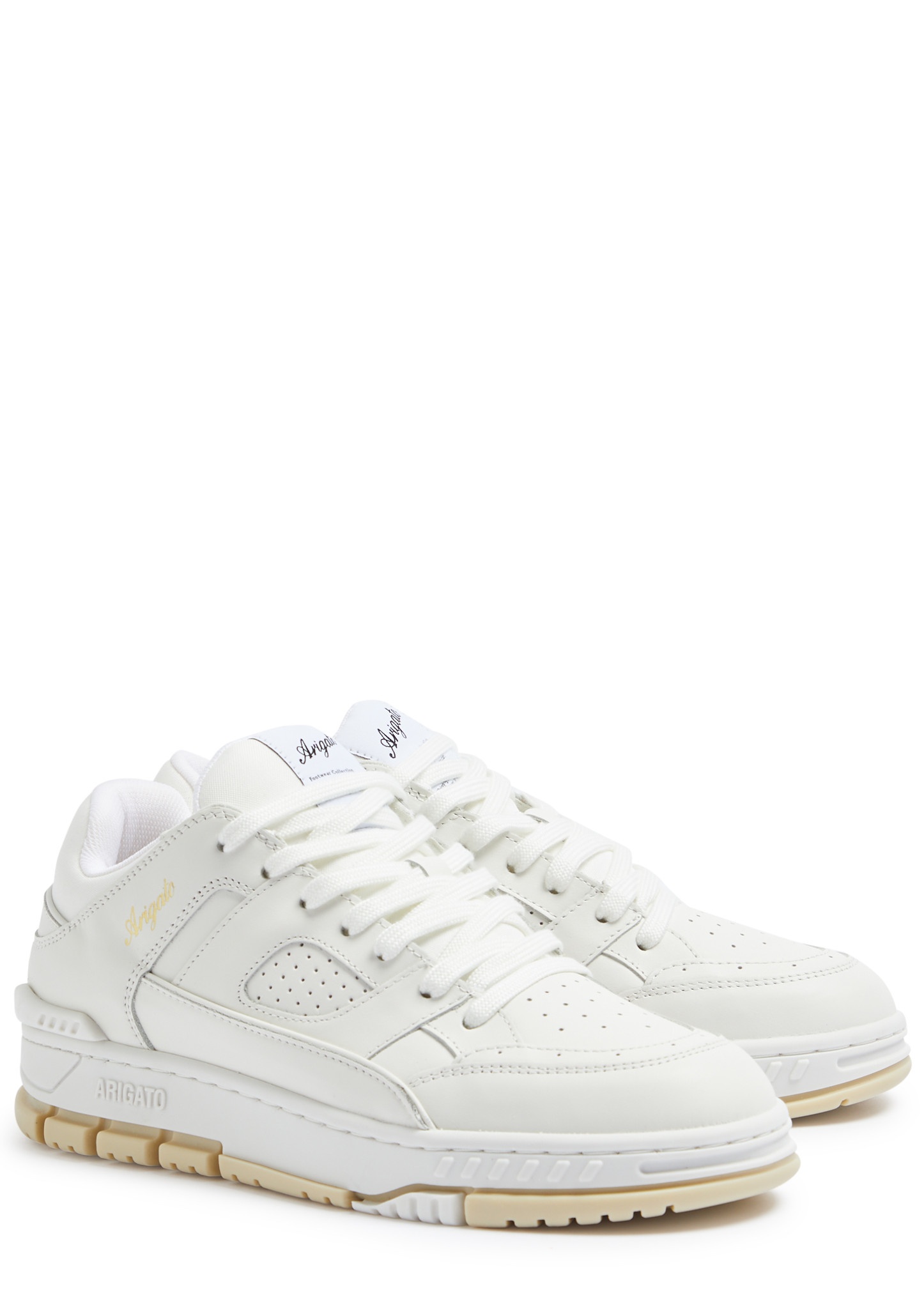 Area Lo panelled leather sneakers - 2