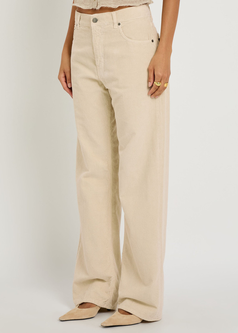 HAIKURE Haikure Bonnie Corduroy Straight-leg Jeans outlook