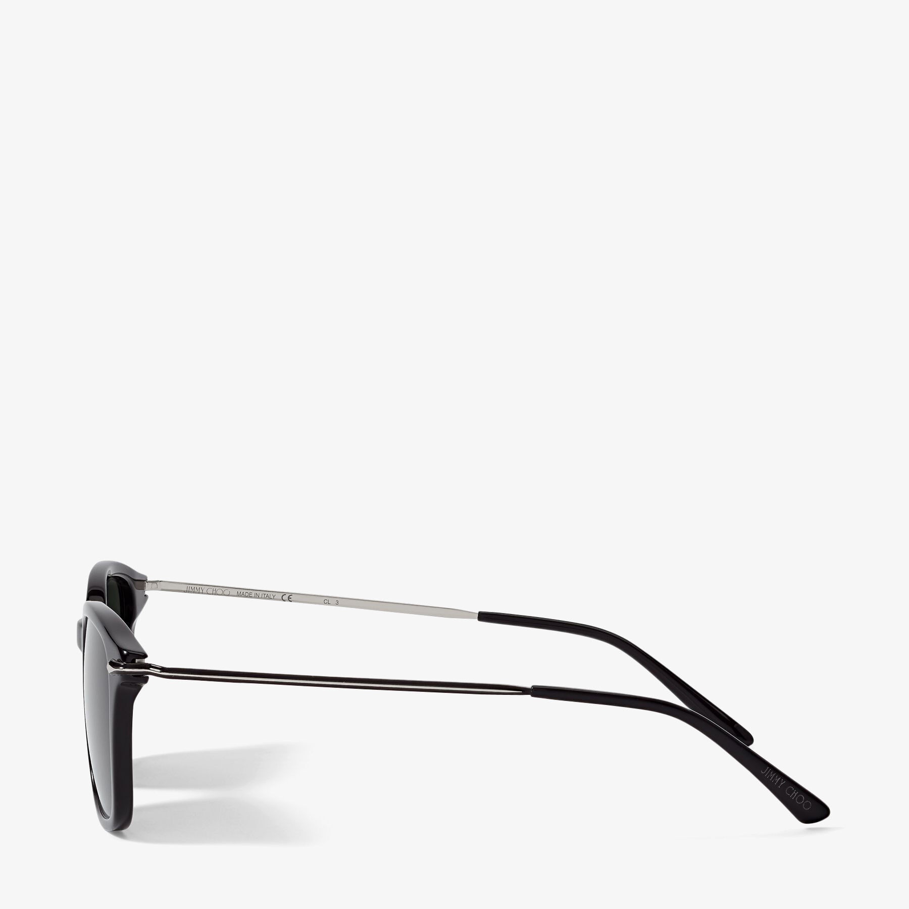 JP/S
Black Square-Frame Sunglasses - 2