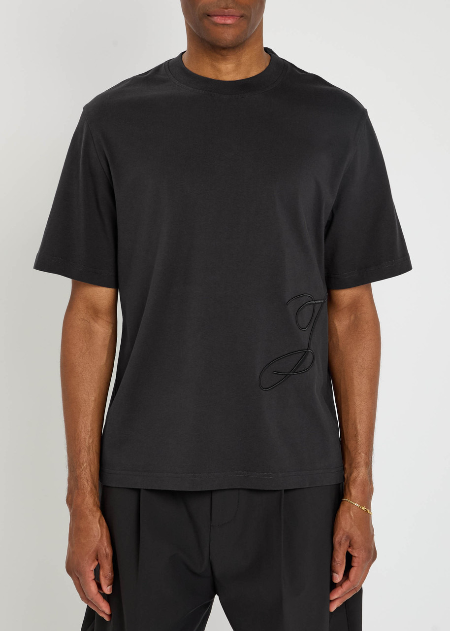 Jacquemus Le T-shirt Embroidered Cotton T-shirt - 2