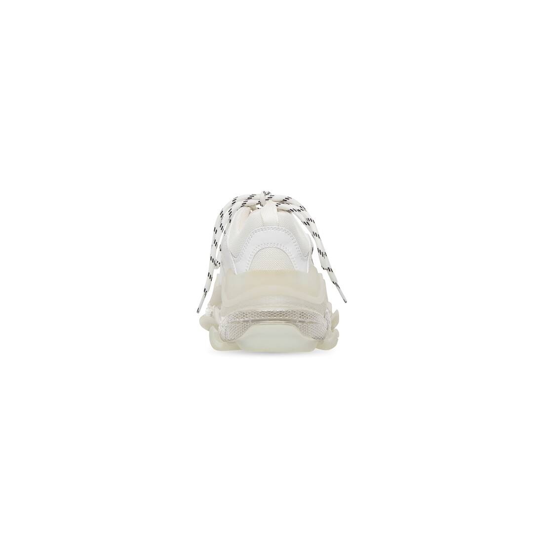 Women's Triple S Sneaker Clear Sole in White - 3
