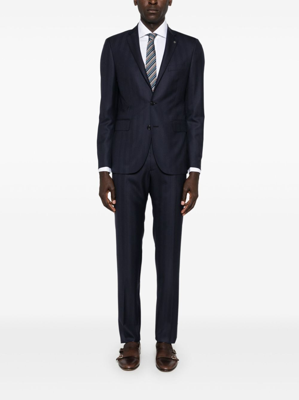 TAGLIATORE - Tagliatore Men Classic Regular Suit - 7