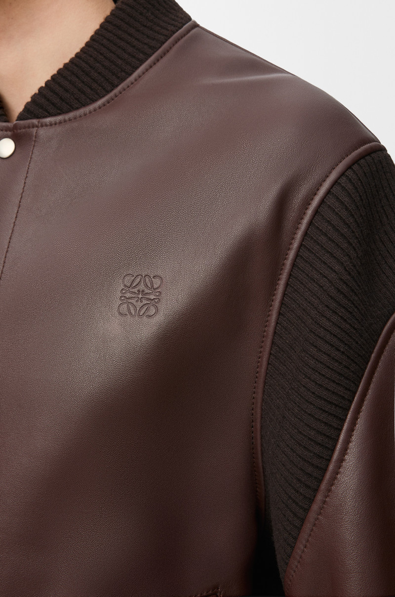 Bomber jacket in nappa lambskin 5