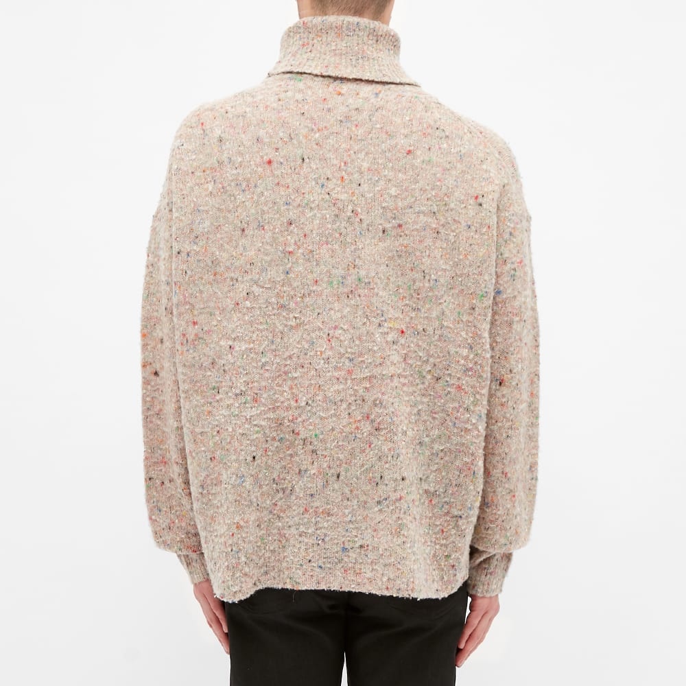 Acne Studios Nyran Melange Roll Neck Knit - 5