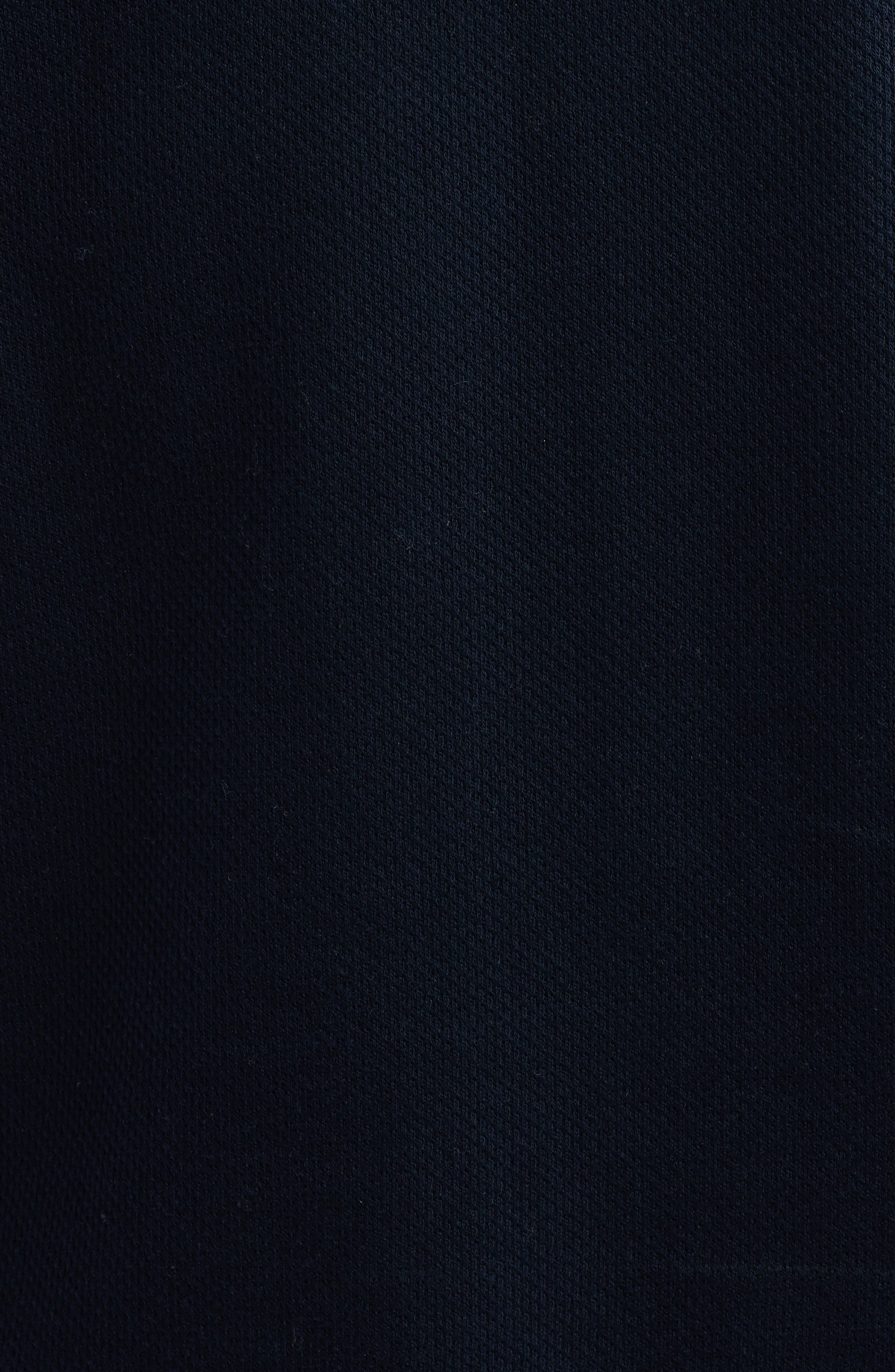 BOSS Paras Quarter Zip Cotton Polo in Dark Blue at Nordstrom - 6