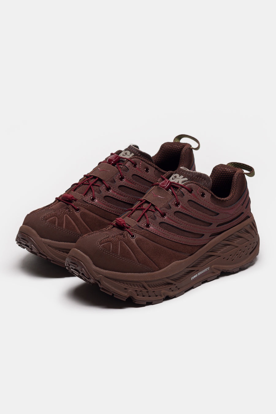 Stinson Evo OG TP Sneaker in Cold Brew/Varsity Burgundy - 3