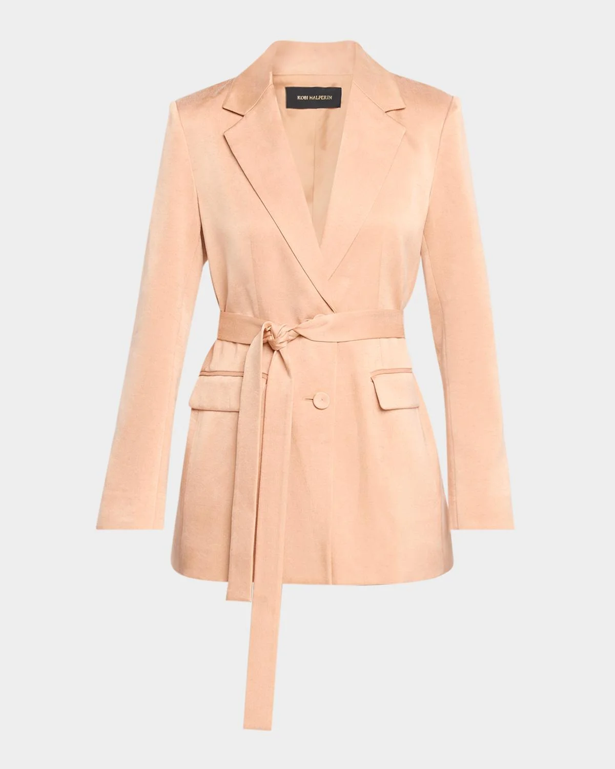 Jessi Belted Cotton Jacket - 1