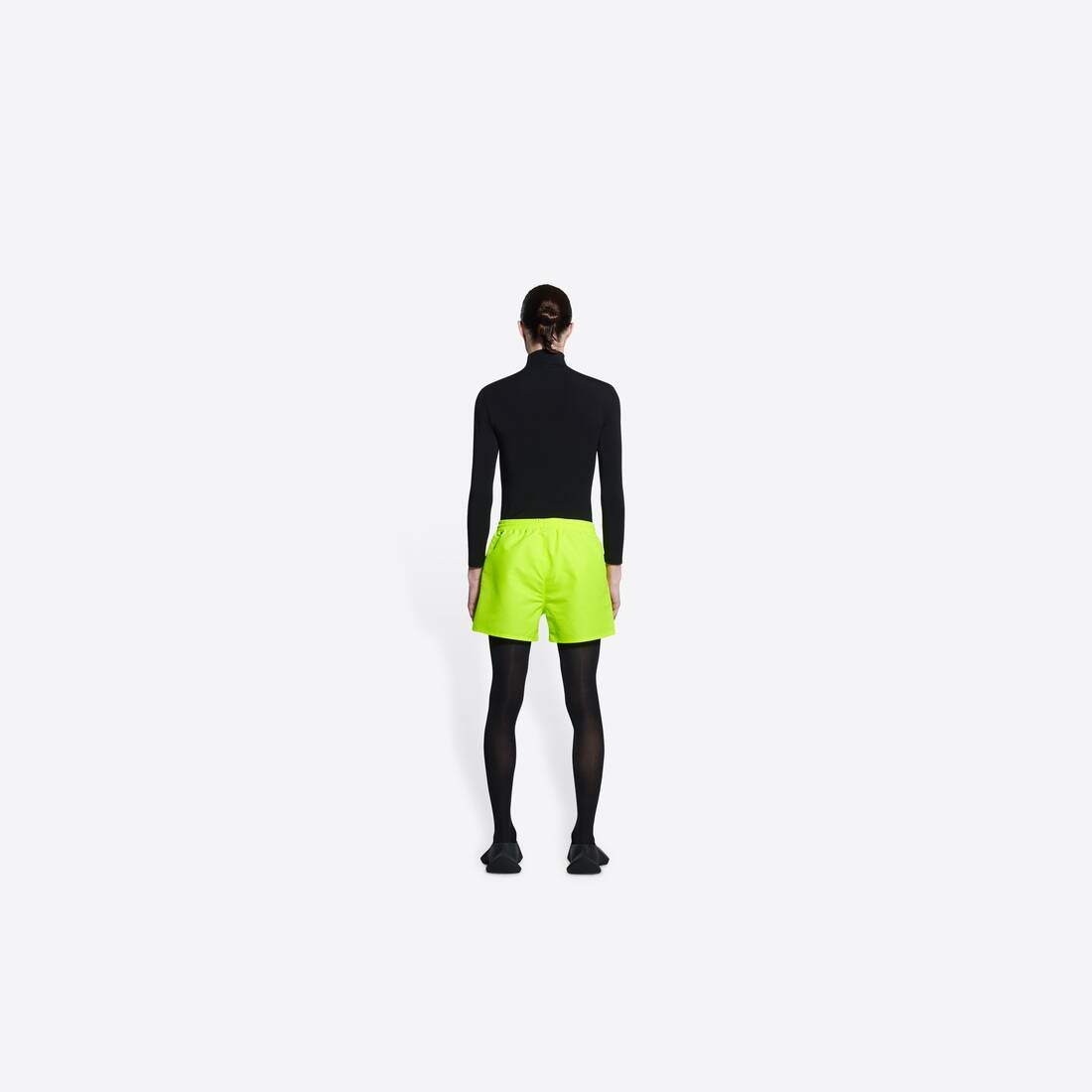 Men's Swim Shorts in Yellow - 4