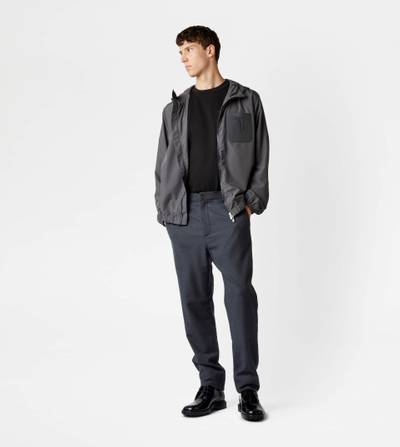 Tod's TOD'S CHINO TROUSERS ADJUSTABLE WAISTBAND - GREY outlook