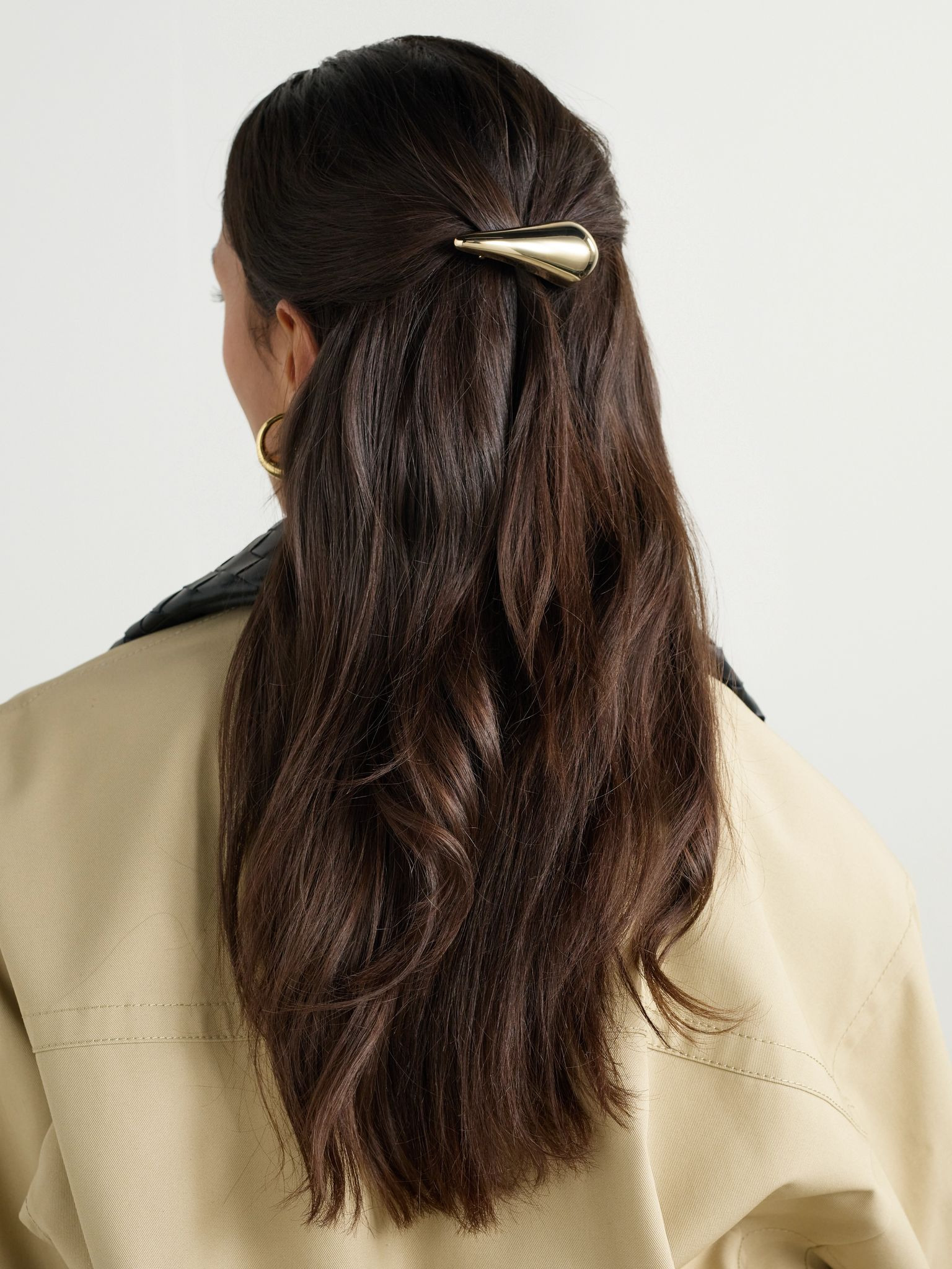 Gold-tone hair clip Gold - 2