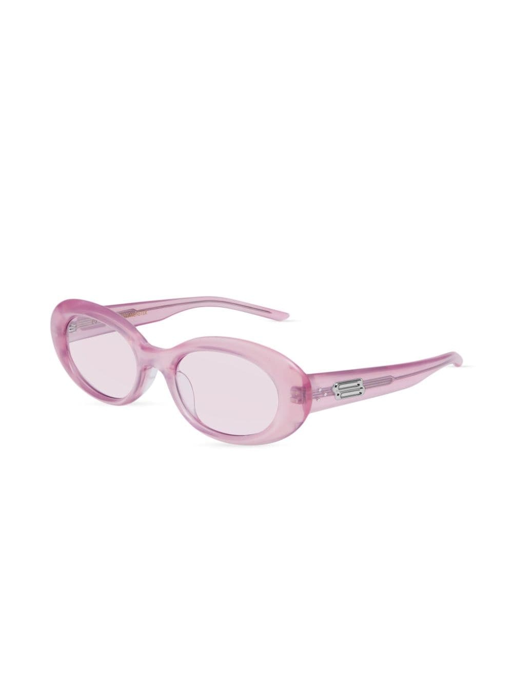 GENTLE MONSTER Molta PC9 oval-frame sunglasses | REVERSIBLE