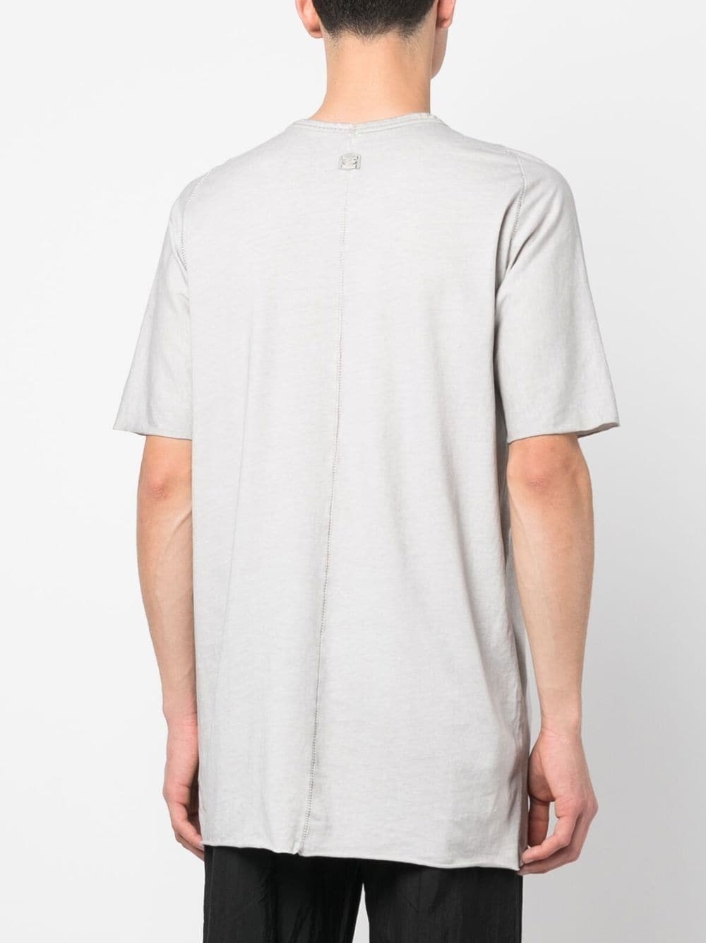 logo-plaque organic-cotton T-shirt - 4