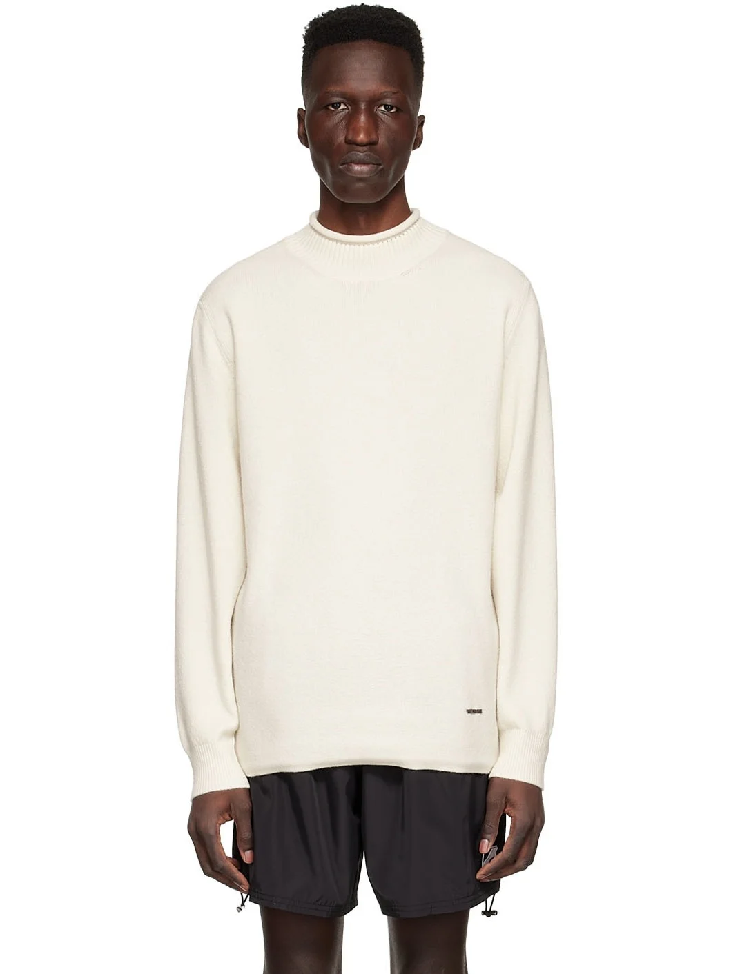Off-White Cashmere Sweater - 1