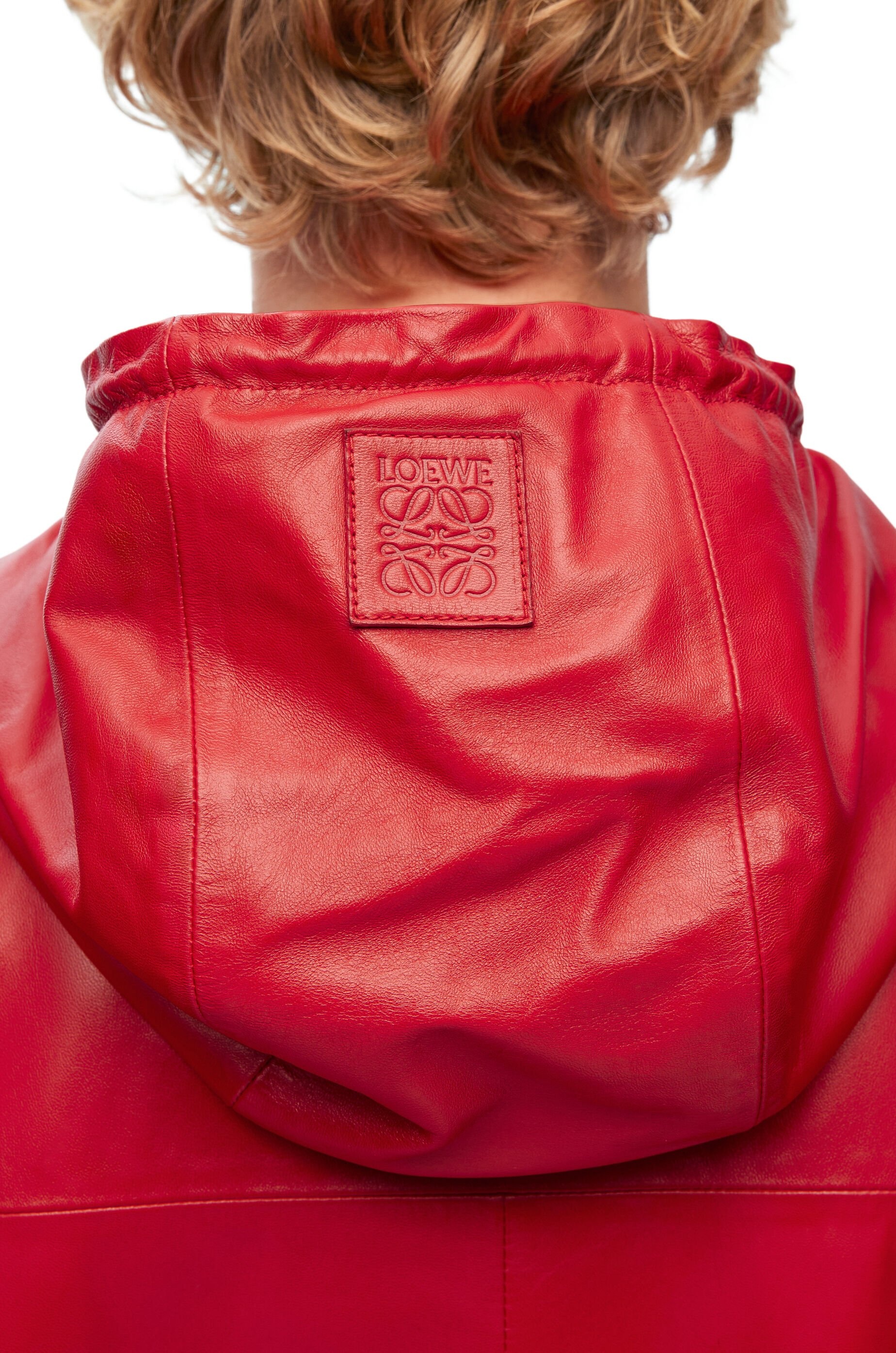 Hooded jacket in nappa lambskin - 5