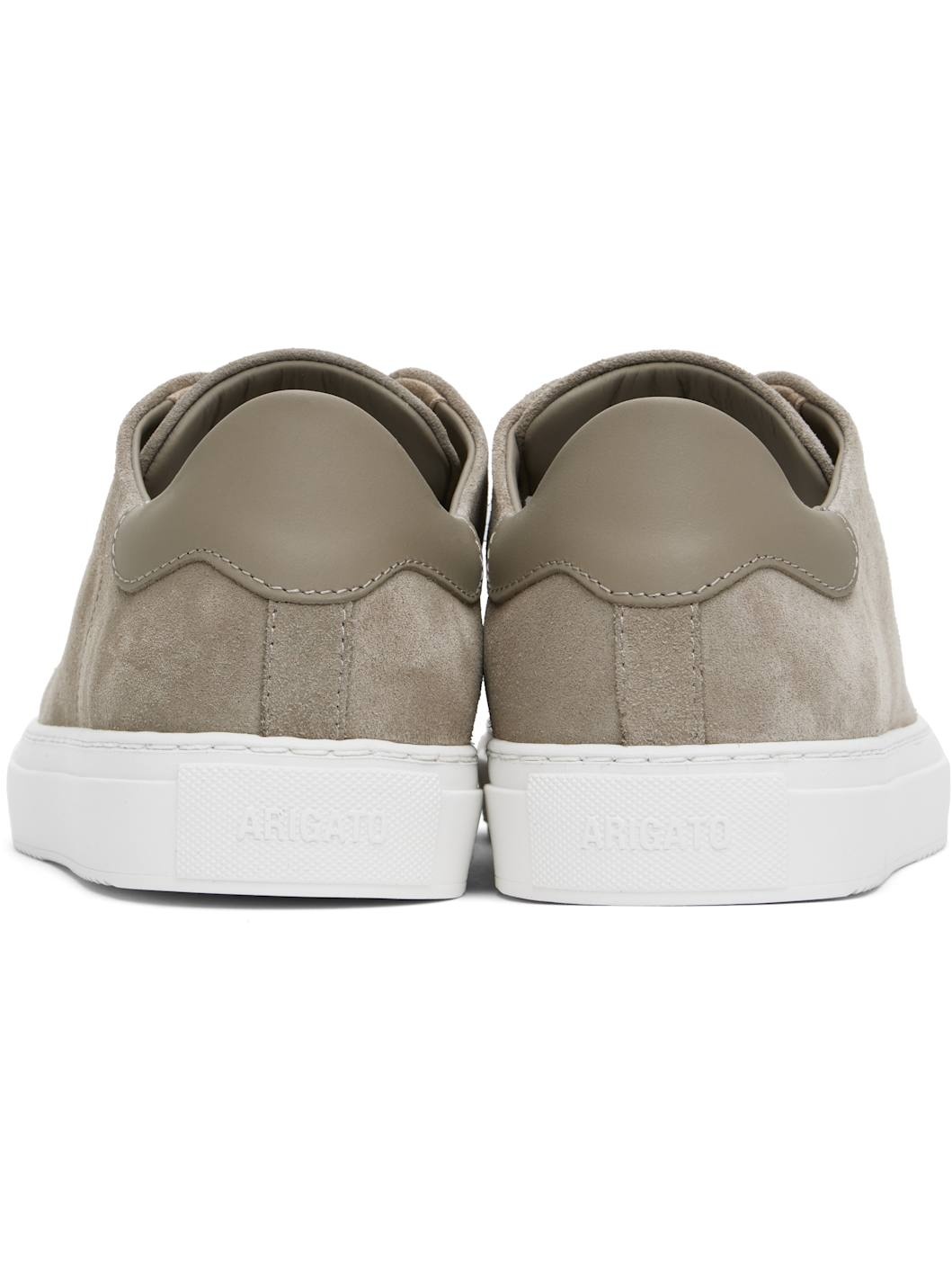 Taupe Clean 90 Suede Sneakers - 2