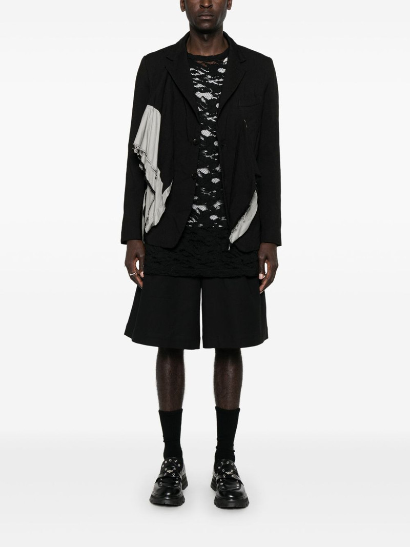 Comme des Garçons Homme Plus cotton blazer outlook