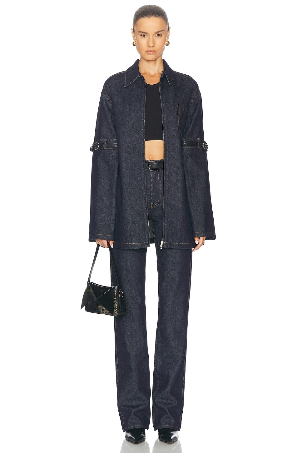 Hybrid Denim Overshirt - 6