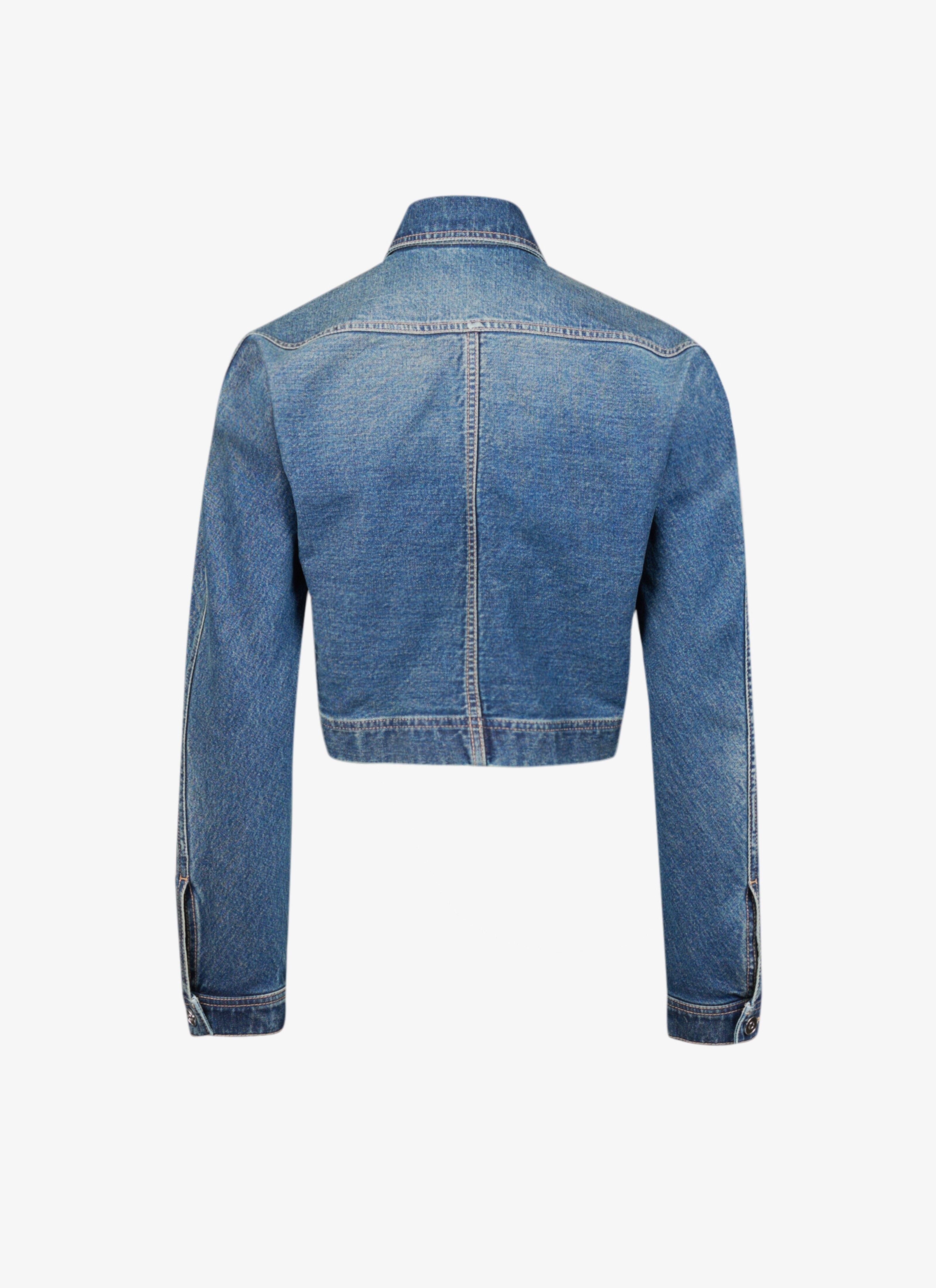 ALAÏA Denim Cardi Jacket |ALAÏA US