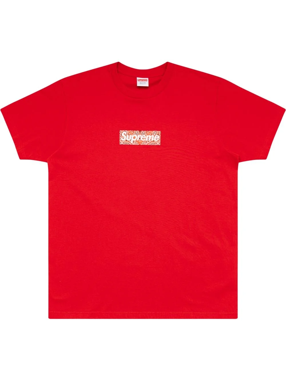 bandana box logo T-shirt - 1