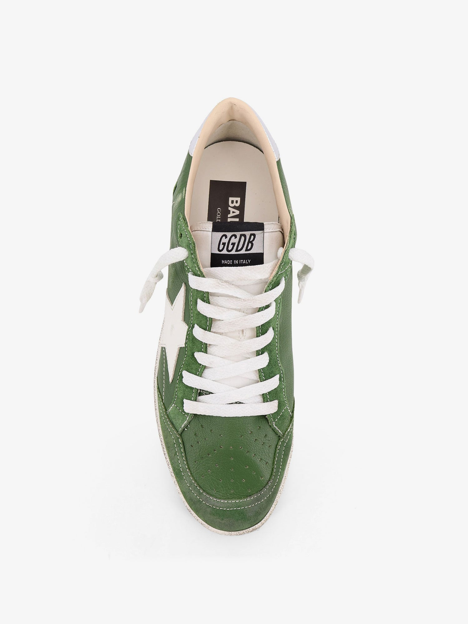 Golden Goose Deluxe Brand Ball-Star Leather Sneakers With Embossed Iconic Detail - 5