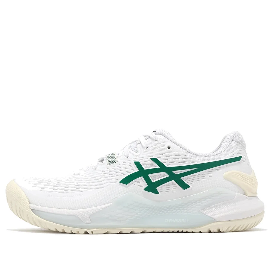(WMNS) ASICS Gel-Resolution 9 'White Pitch Green' 1042A246-101 - 1