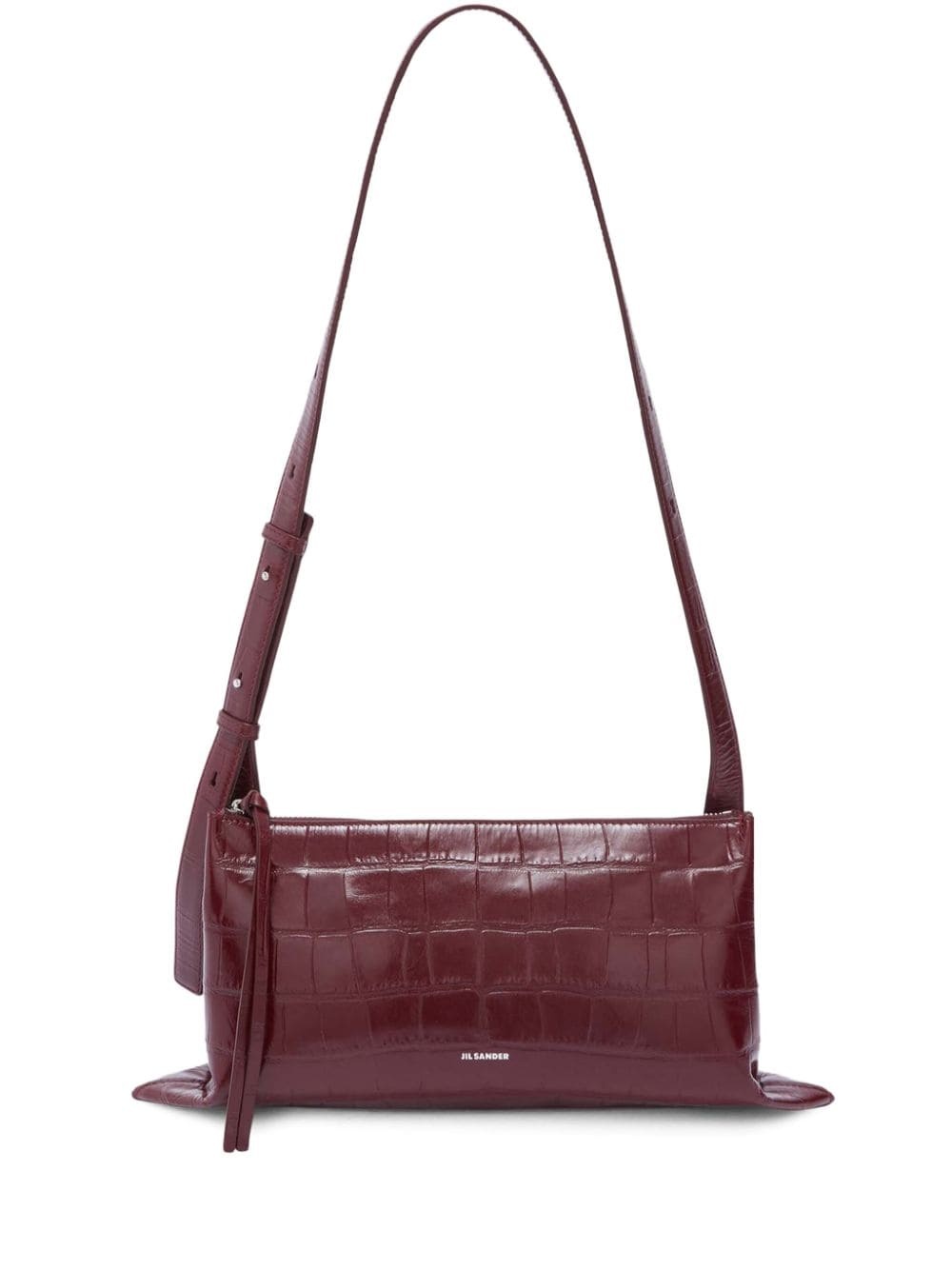 small Empire crocodile-effect shoulder bag - 1