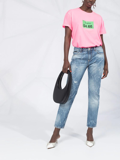 PHILIPP PLEIN mid-rise boyfriend fit jeans outlook