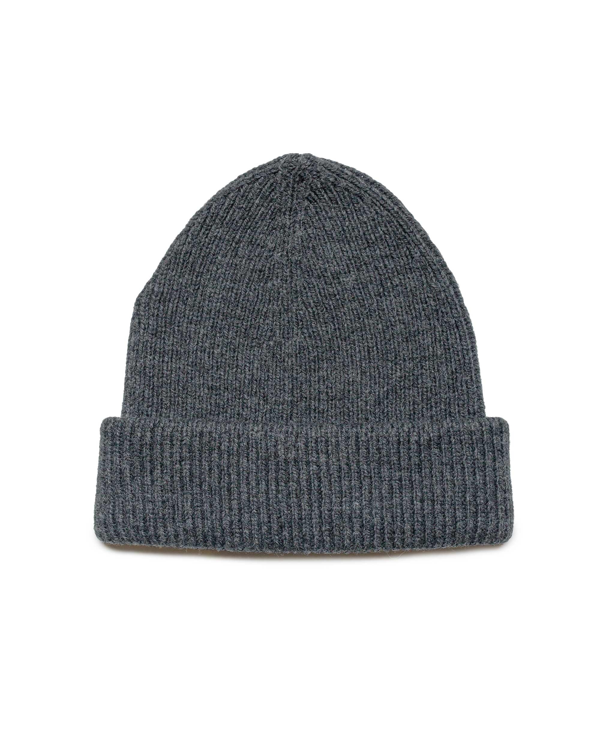 Knit Hat Ash Melange Stately Wool - 1